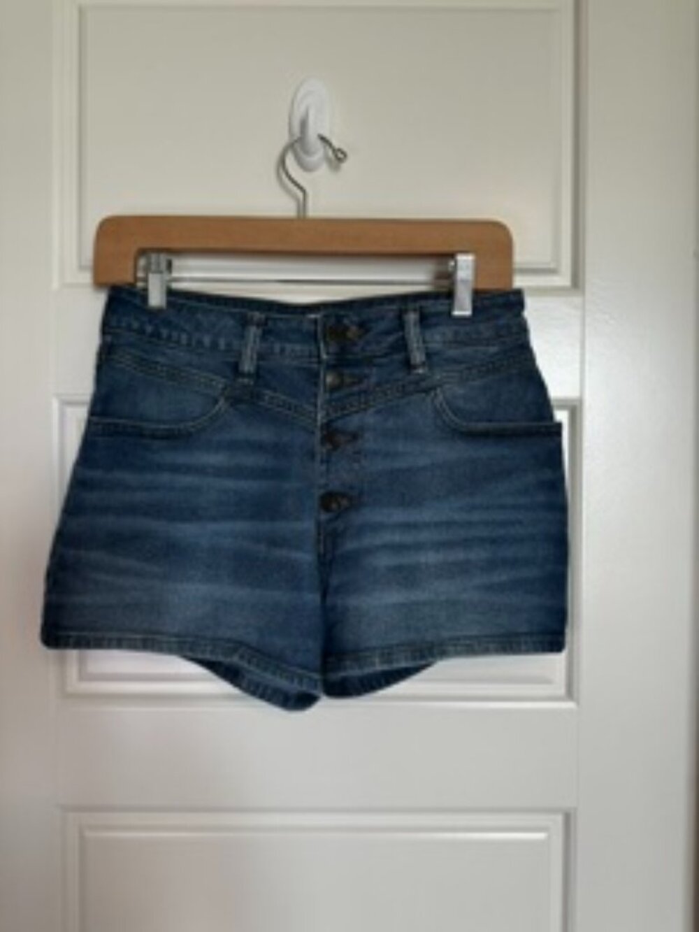 Jean Shorts Curvy Mom Short High Rise